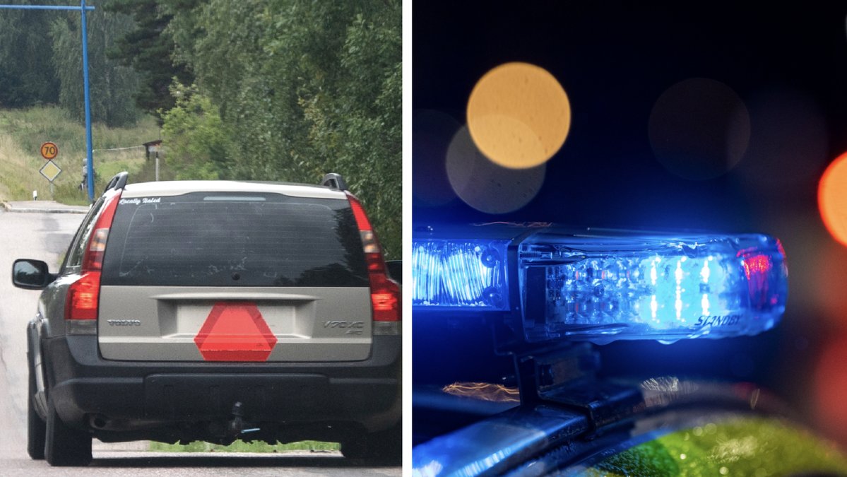 Tonåring i a-traktor flydde från polisen – körde i 180 